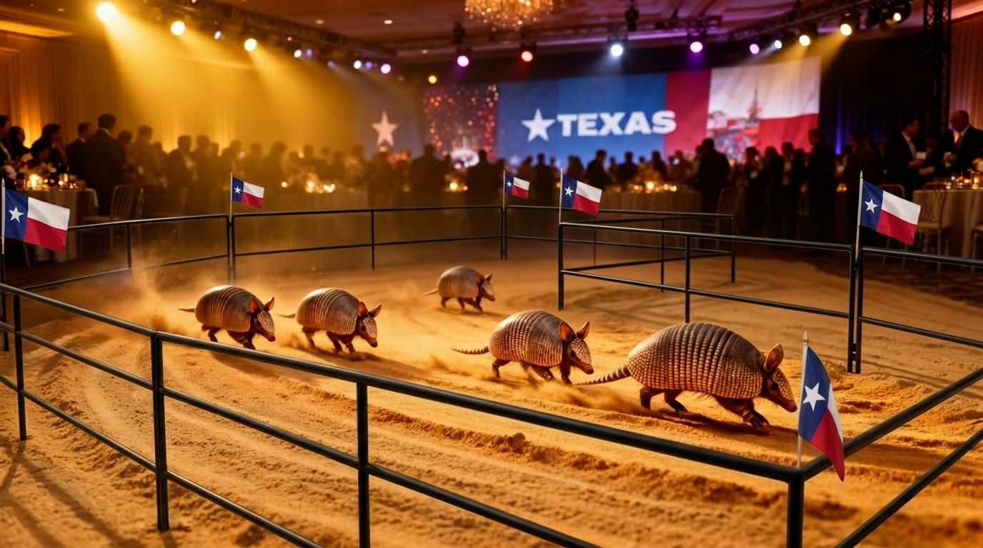 The Armadillo Derby live racing corporate experience